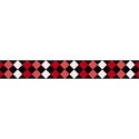 red checkered banner