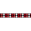 red checkered banner