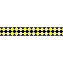 yellow checkered banner