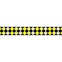 yellow checkered banner