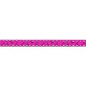 green shear ribbon pink