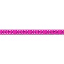 green shear ribbon pink