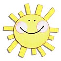 smiley sun