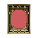 1 Rectangular Gold Blue 1