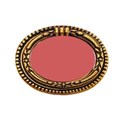 Bronze oval frame
