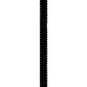 black ribbon tan stitch