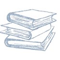 books-blue
