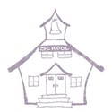 school-house-purple