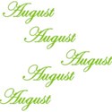 August wordart [blog preview]