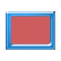 Rectangular Blue