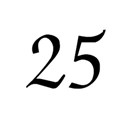 numeros 25