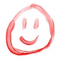 smiley red
