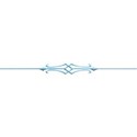 divider 2 blue