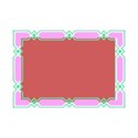 green pink