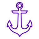 Anchor purple