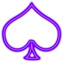 Spades purple