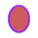 Oval Purple neon