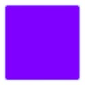 Square button opaque purple