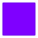 Square button opaque purple