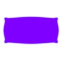 Plaque purple neon
