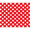 red-polkadot-background