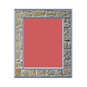 Rock Frame chrome rectangular vertical