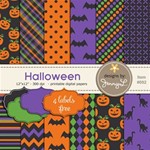 Halloween Papers with Labels