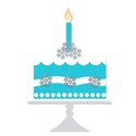 jennyL_glitterybday_cake2