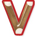 v