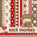 sock monkey paper preview [blog preview]