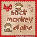 sock monkey alpha preview [blog preview]