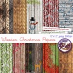Wooden Christmas Papers