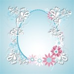 Blue Flower Theme kits