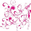 vibrant pink swirl 3