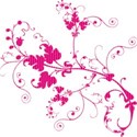 vibrant pink swirls 6