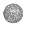 glitter dot silver