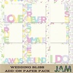 Wedding Bliss - Add On Paper Pack