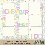 Wedding Bliss - Add On Paper Pack