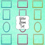 Glitter Frame Set