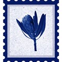 sello azul
