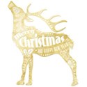 Merry-Christmas-DEER_GOLD