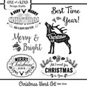 Christmas Word Art Set One