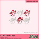 Christmas Joy - Alpha Set 4