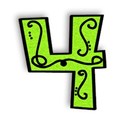 green_alpha_num_4