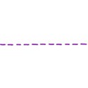 large purple stitching