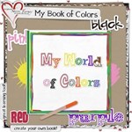 My Book of Colors -  enough pages for 2 books!