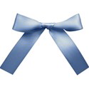 blue bow 