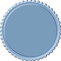 blue round
