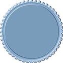 blue round