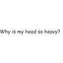 16 why head heavy